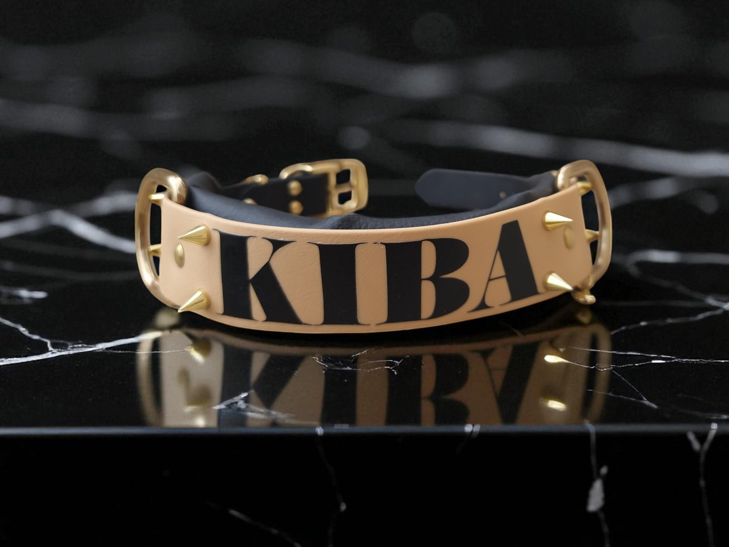 L'Echo - Collier personnalisable en BioThane®.