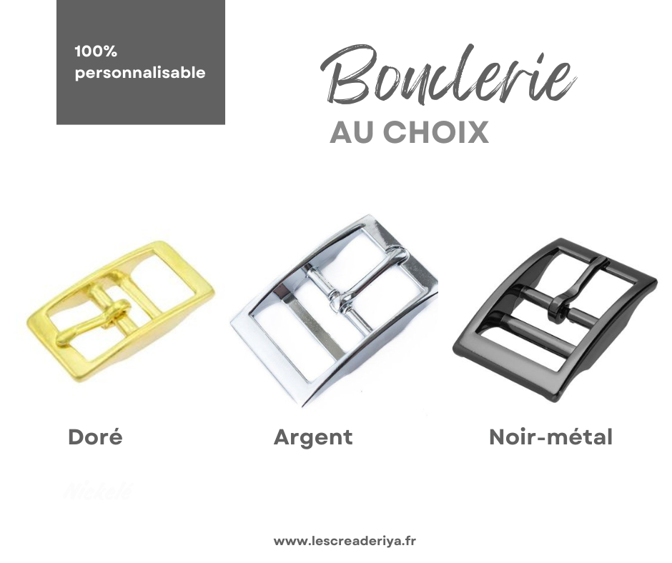 L'élégance Sauvage - Collier personnalisable en BioThane®.