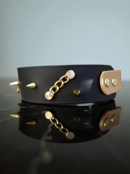 Ankhara - Collier personnalisable en BioThane®.