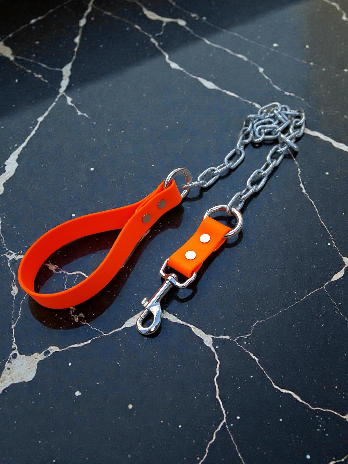 "Leash of Desire " . Laisse en chaîne.