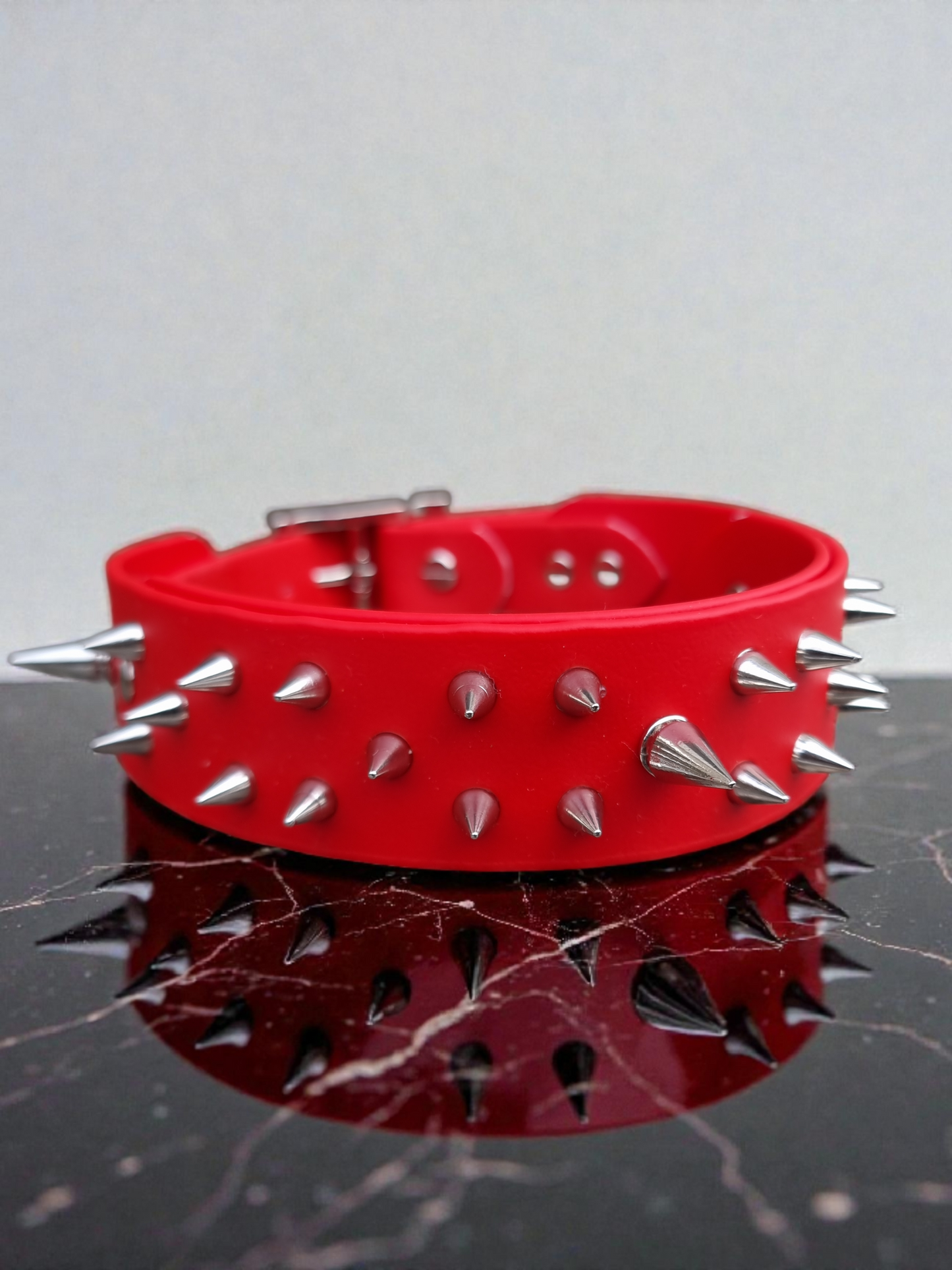 Arès - Collier personnalisable en Biothane.